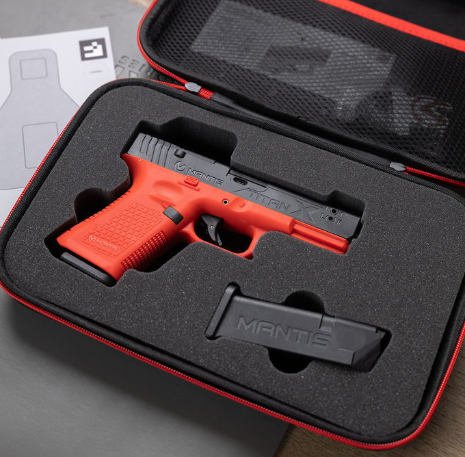 Titan X laser training pistol by Mantis